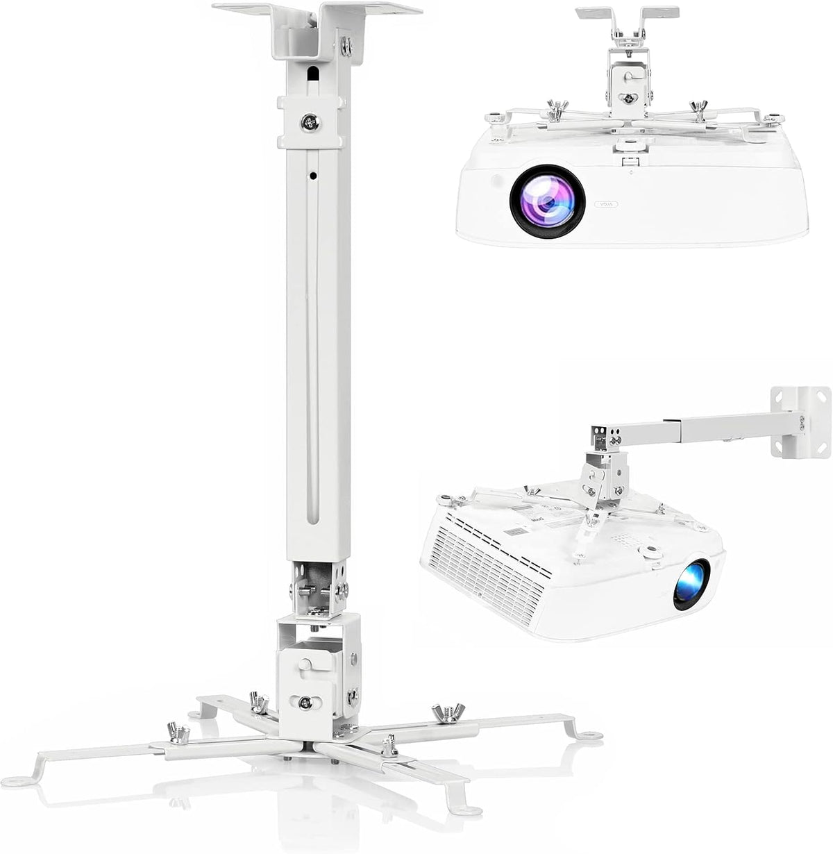 Dawasapat universal projector ceiling wall mount front view