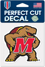 Wincraft NCAA Maryland Terrapins decal front view car sticker