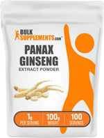 BulkSupplements 1kg ginseng powder nutritional info