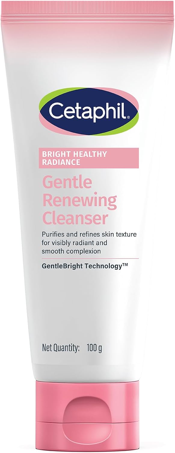 Cetaphil Bright Healthy Radiance Gentle Renewing Cleanser front view bottle