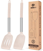 Bundlepro silicone solid turner front view kitchen utensil