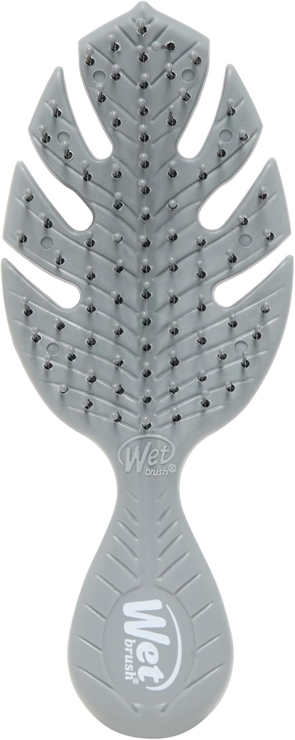 Wet Brush Go Green Mini Detangler, Purple - Detangling Travel Hair Brush - Ultra-Soft IntelliFlex Bristles Glide Through Tangles & Gently Loosens Knots While Minimizing Pain, Split Ends & Breakage - Image 14