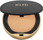 Back view of Milani Shine Proof powder compact with ingredient details