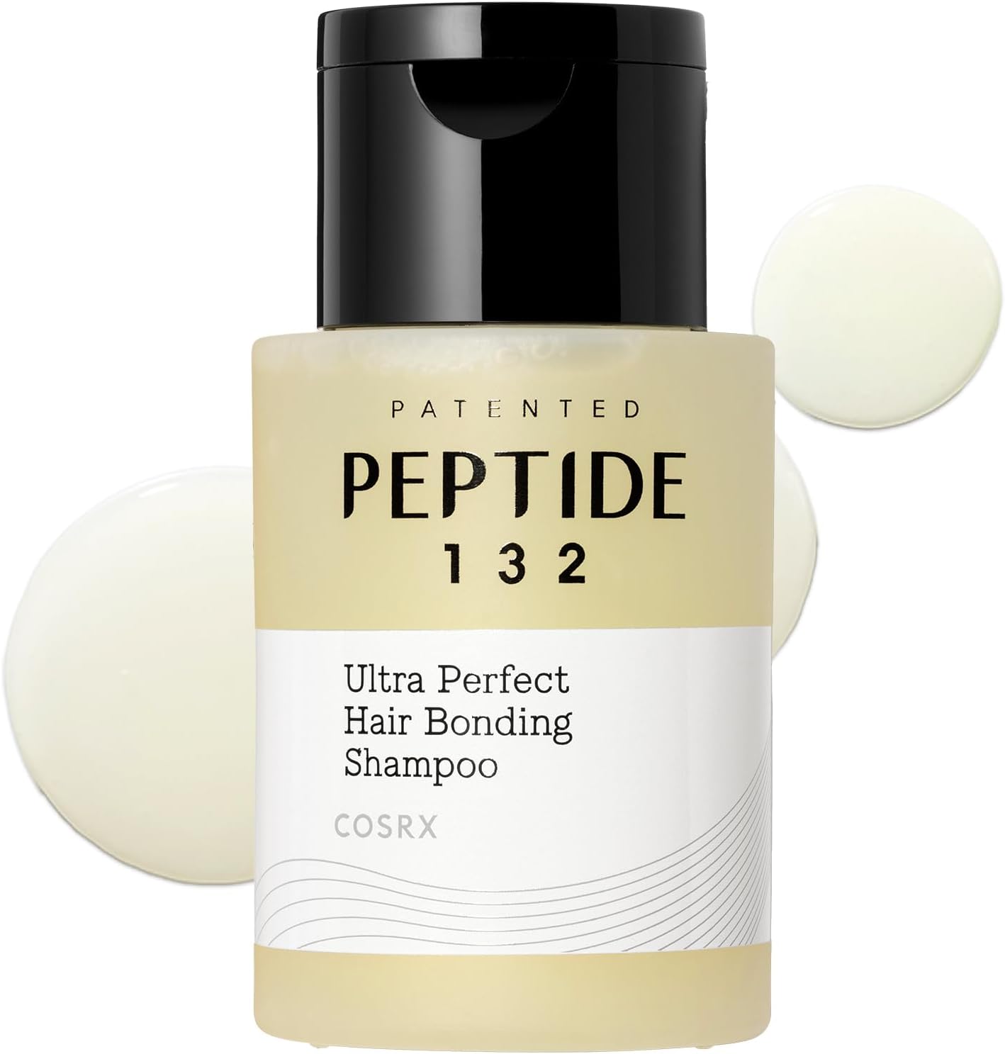 COSRX Peptide 132 Ultra Perfect Hair Bonding Shampoo front view bottle for salon quality bond repair