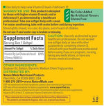 Nature Made Vitamin D3 USP verified seal and quality assurance information