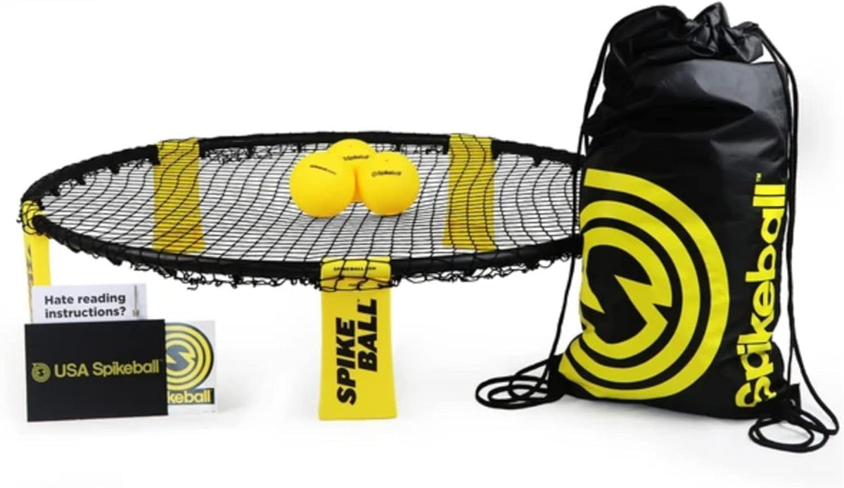 Spikeball 3 Ball Original Roundnet Game Set - Includes 3 Balls, net and Bag - Image 1