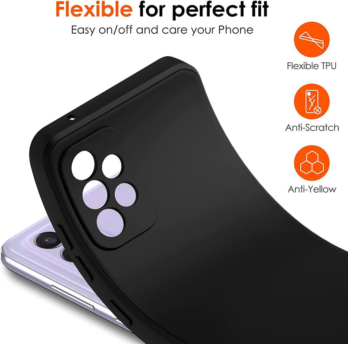 KJYFOANI ultra-thin phone case side profile view