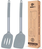 Bundlepro pack of 2 kitchen spatulas complete set