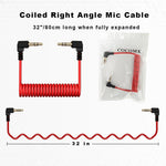 Demonstration of Cocomk cable plugged into an external microphone