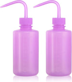 Melphoe Tattoo Wash Bottle Squeeze, 2Pcs 250ml Water Squirt Bottle Succulent Watering, Safety Rinse Watering Tools, Tattoo Supplies, Irrigation Sprinkling Can Wash Plant (Pink) - Image 10