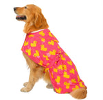 HDE Dog Bathrobe Super Absorbent Quick Drying Puppy Towel Wrap Coat Adjustable After Bath Robes with Hood for Dog Sizes S-XXL White Rubber Ducks S - Image 13
