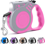 Retractable Dog Leash with USB Rechargeable Flashlight for Night Walks, 16FT Automatic Telescopic Tractor Dog Leash for Small and Medium Dogs, Purple - Image 10