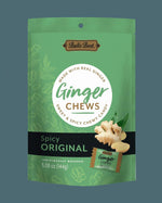Close up of the Halal certification and ingredient list on the back of the pouch