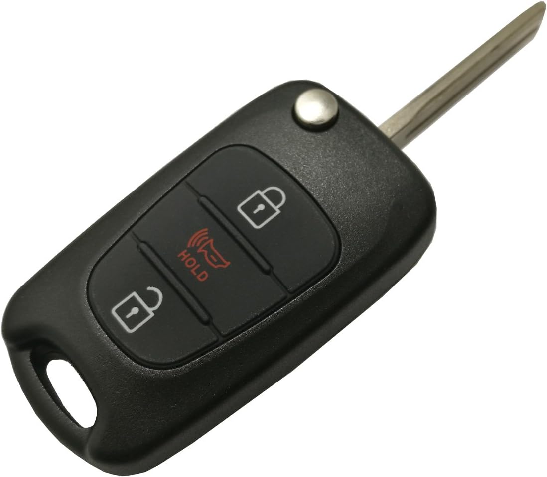 Horande key fob shell showing button layout