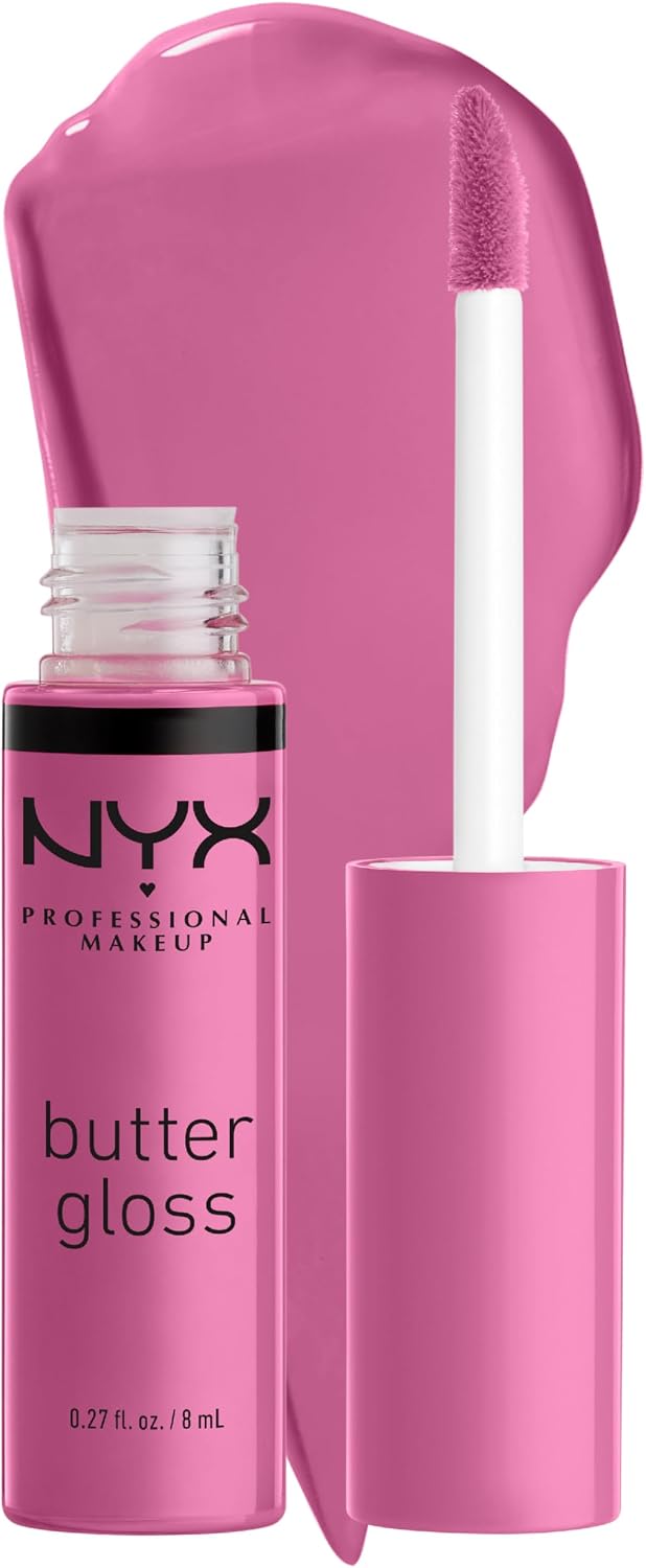 NYX professional makeup butter gloss front view lip gloss