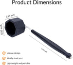Pro series pocket pool chalk holder in use
