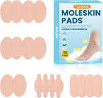 Taszoos Moleskin Adhesive Pads 18 Sheets front view for foot protection