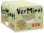 VerMints Organic Breath Mints Wintergreen - Real Long-Lasting Refreshment, Travel Size Tin - Non-GMO, Vegan, Nut Free, Gluten Free & Kosher Organic Candy Mints- 1.41oz Tins (Pack of 6) - Image 12