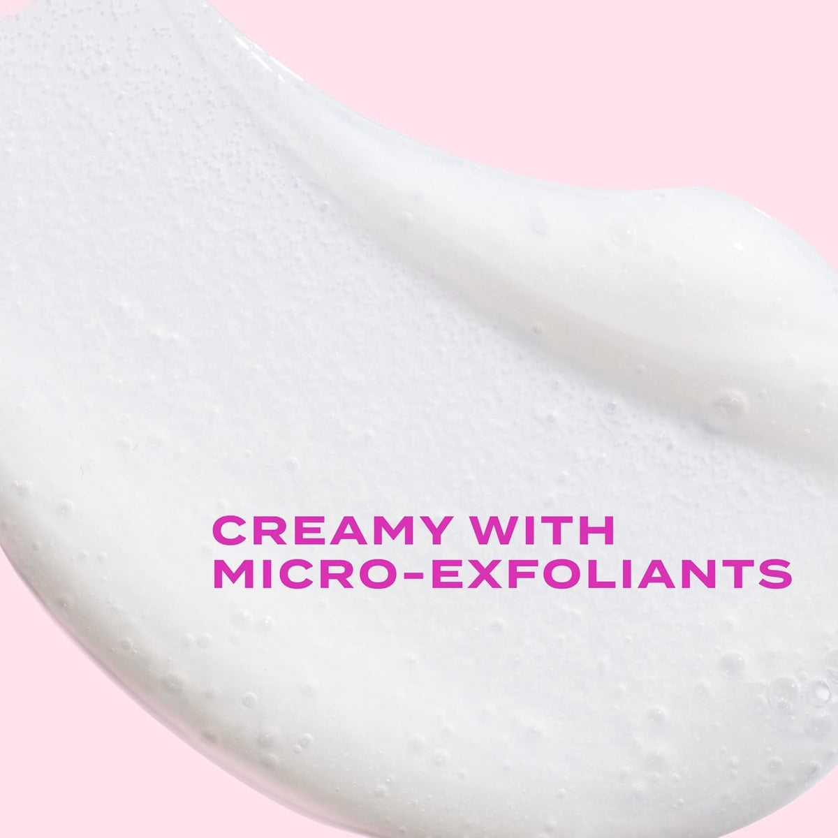 Back label of Murad exfoliating facial cleanser displaying ingredients and usage directions.