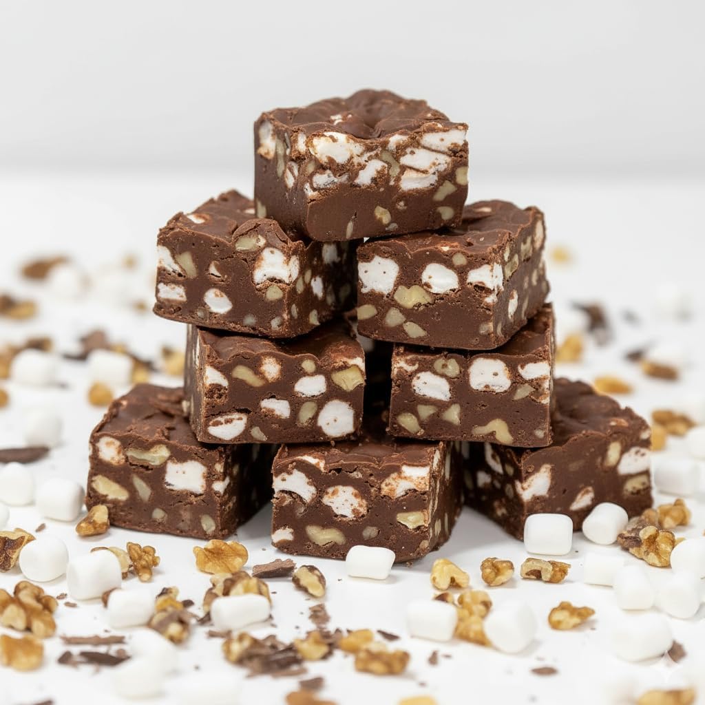 Valley Fudge Chocolate Caramel Pecan Fudge Half Pound | Fresh Artisan Fudge | Made with Real Wisconsin Butter | Handmade Small Batch | 8 oz Pack - Image 9