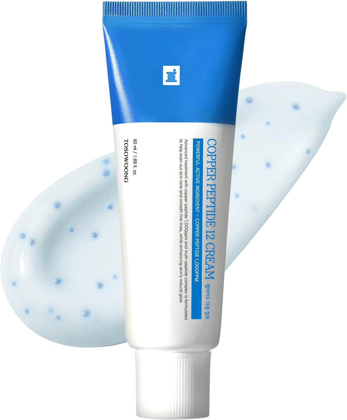 Tosowoong Pink PDRN Collagen Face Wash showing mochi whip texture with pink capsules