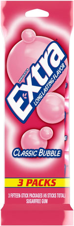 EXTRA Spearmint Sugar Free Chewing Gum, 3 Pack Bulk Gum (45 Sticks Total), Long-Lasting Fresh Breath, Individually Wrapped - Image 10