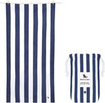 Dock & Bay Beach Towel - Quick Dry, Sand Free - Compact, Lightweight - 100% Recycled - Includes Bag - Cabana - Kamari Charcoal - Large (160x90cm, 63x35) - Image 10