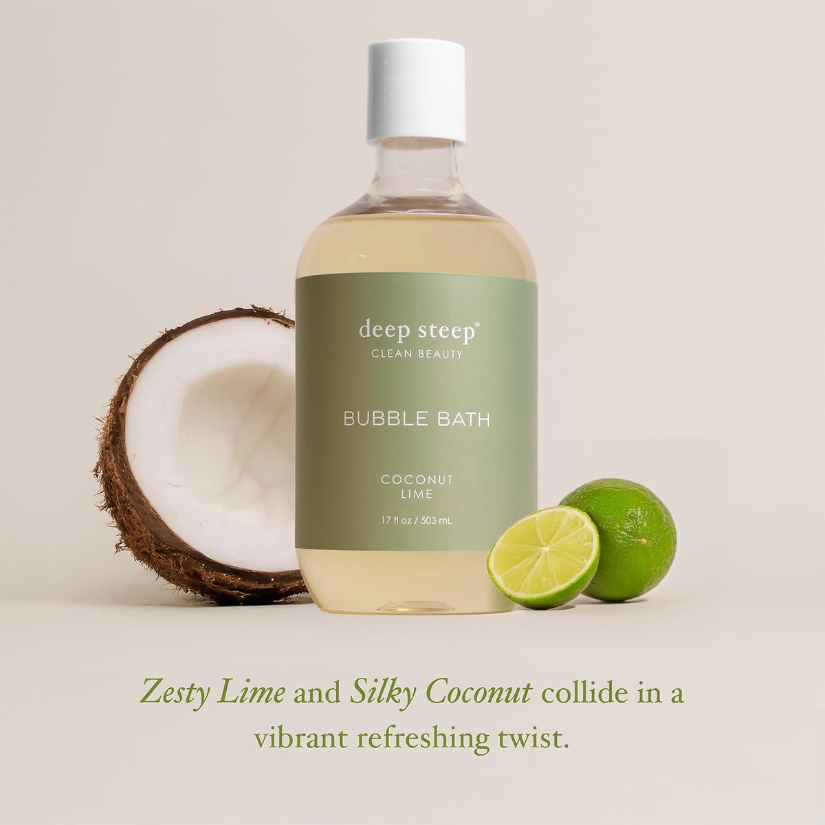 Deep Steep bubble bath rich foaming bubbles texture