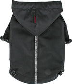 Puppia Base Jumper Dog Jacket leash hole detail