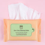 Authentic USA imported Pixi Glow Tonic face towelettes on display