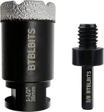 BTBLBITS dry diamond core drill bit front view