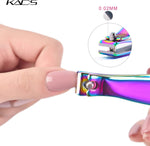 KADS small curved fingernail cutter top angle