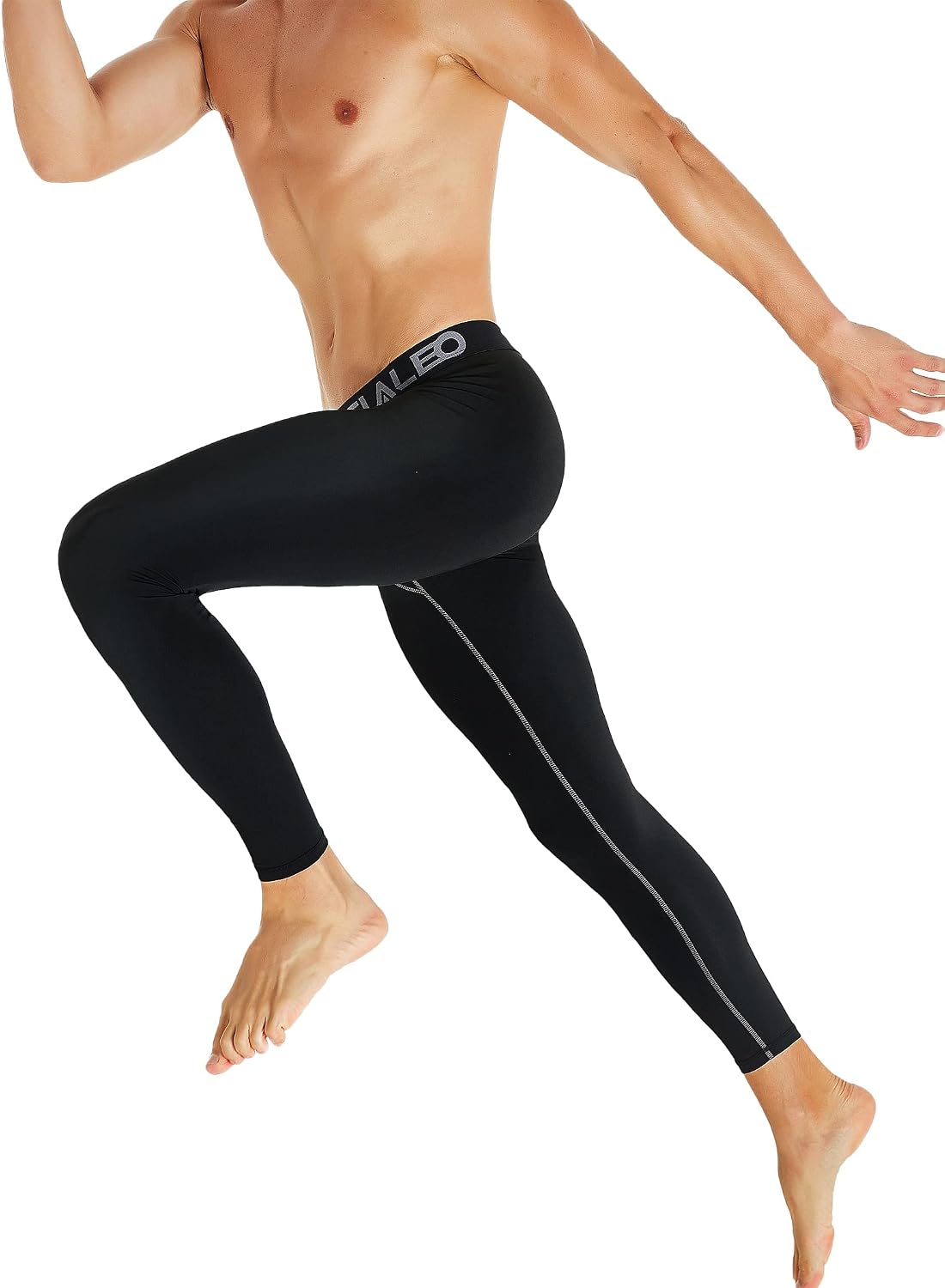 TELALEO sports tights fabric texture close up