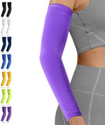 Arm Compression Sleeves for Men Women Youth, UV Protection 20-30mmHG Support Tattoo Cover, Breathable Moisture-Wicking - Image 10