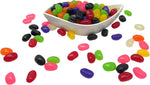 YANKEETRADERS old fashioned gourmet jelly beans displayed in a clear serving bowl
