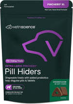 VetriScience Extra Large Pinchers Pill Hiders Chews Non-Greasy Pill Wrap with Probiotics for Dogs, Disguise Pills, Capsules & Tablets, Gut & Immune Health, Peanut Butter, 45 Counts - Image 11