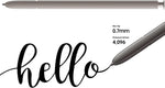 Replacement nibs and removal tool included