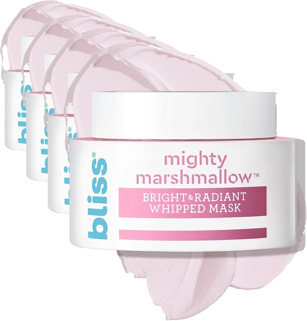 Bliss Mighty Marshmallow + Vitamin C Whipped Mask - Brighten & Hydrate Skin with Marshmallow Root, Vitamin C Powerhouse Blend, Zinc PCA and Olive Leaf Extract - 1.7 Oz - Image 9