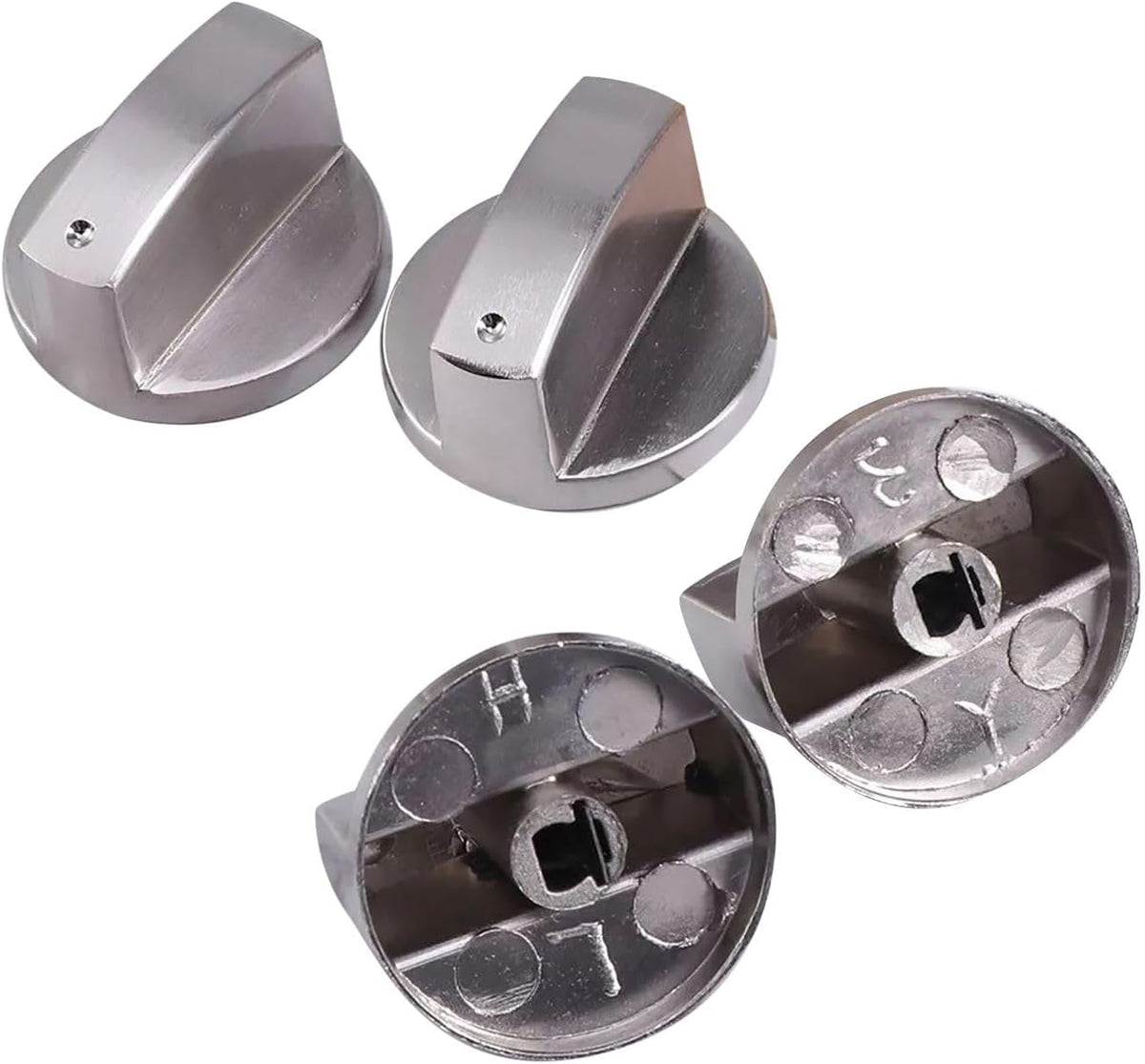 MOOKEENONE gas stove knob 6mm aperture shaft view