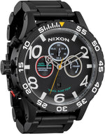 Nixon 51 30 Chrono watch front view dial