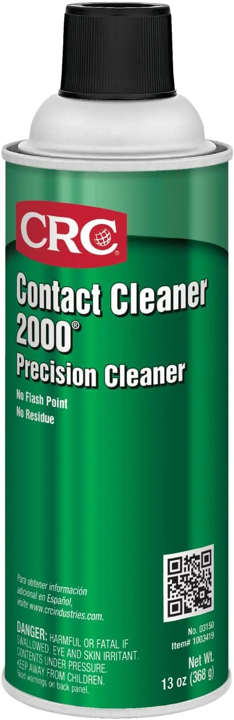 CRC 3150 Precision Contact Cleaner 2000 13 ounce aerosol can front view