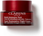 Clarins Super Restorative Night Cream front view luxury moisturizer