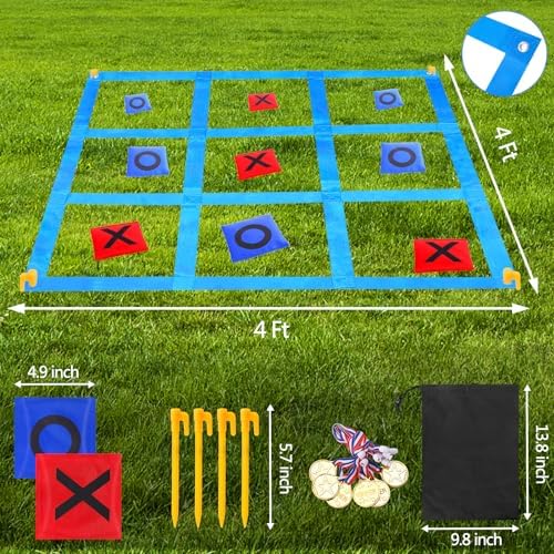 Storage bag and game accessories for the Cwlakon outdoor playset.