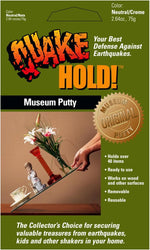 QuakeHold! 88111 Museum Putty 2.64 oz, Neutral Adhesive - Image 1