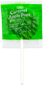 Tootsie Roll 48 count bulk lollipop box side view showing ingredients
