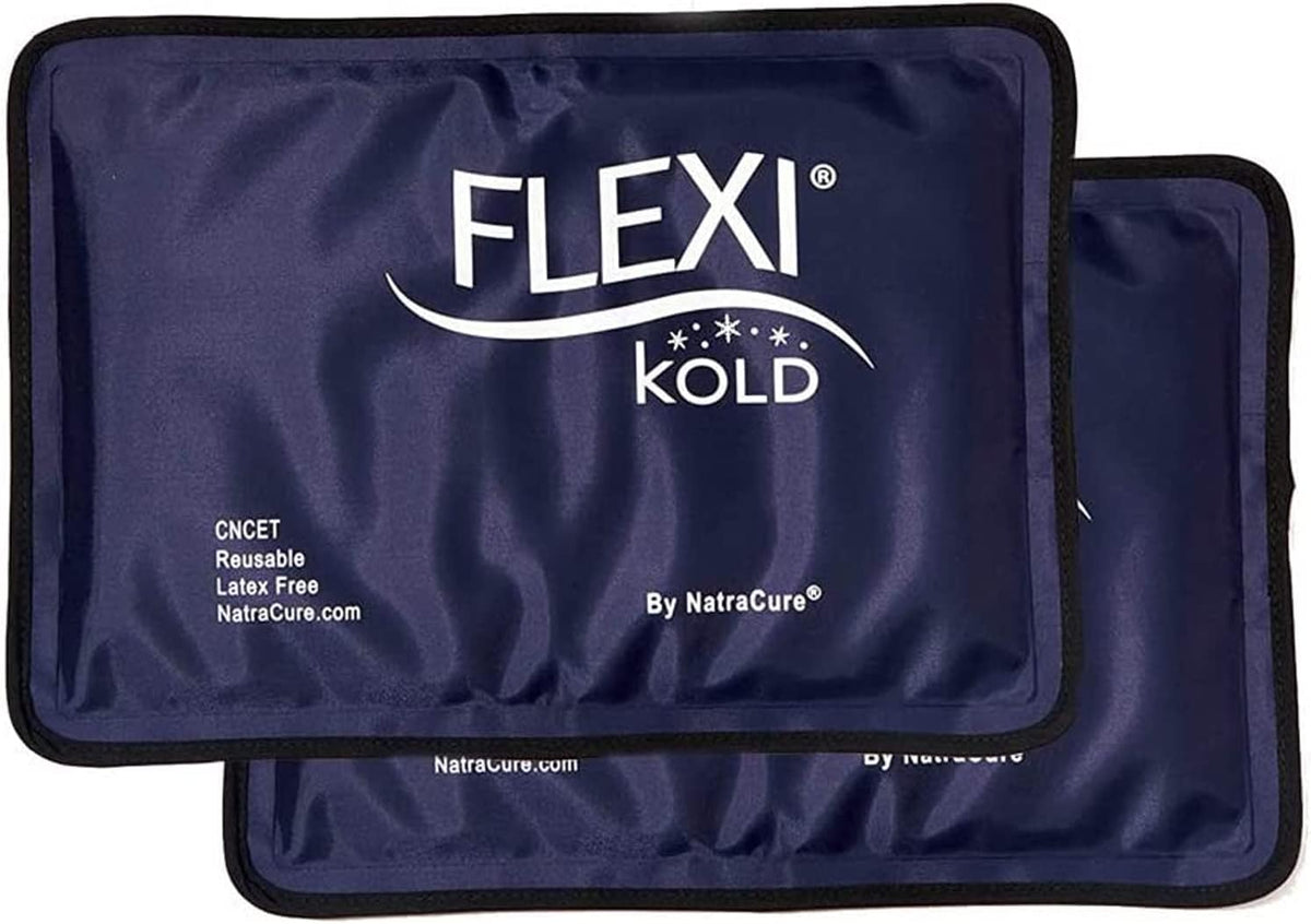FlexiKold Gel Ice Packs (Standard Large: 10.5" x 14.5") for Injuries Reusable, Back Pain Relief, Knee Wrap, After Surgery, Ice Pack for Knee, Shoulder - 6300-COLD by NatraCure - Image 13