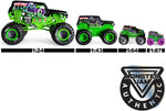 Monster Jam Sparkle Smash packaging and official collector truck display.