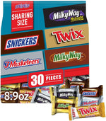 SNICKERS, TWIX, MILKY WAY and 3 MUSKETEERS Soccer Watch Party Candy Individually Wrapped Chocolate Candy Bars Football Variety Pack, Sharing Size, 8.31 Oz Bulk Bag - Image 11