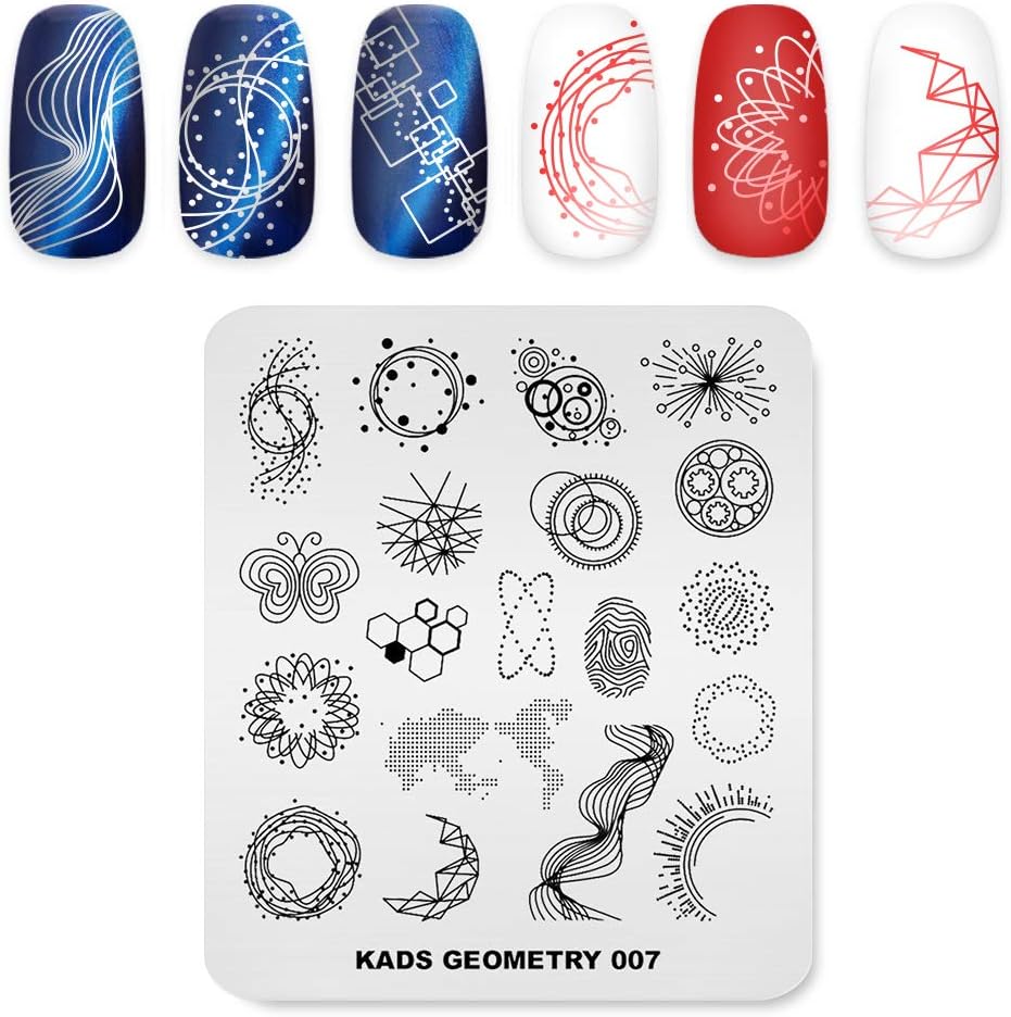 KADS GE005 nail stamping plate design layout