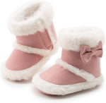 Infant Unisex Warm Fur Lining Soft Boots Baby Winter Ankle Non-Slip Rubber Texture Sole Toddler Winter Snow Crib Shoes - Image 13